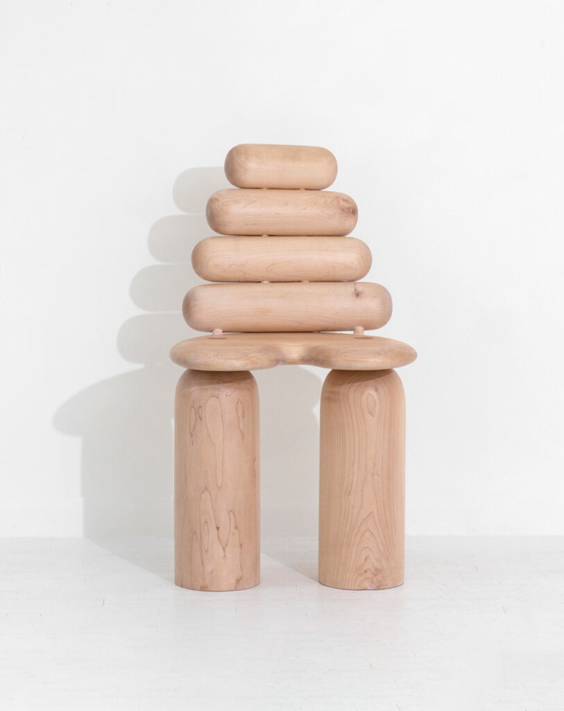 Maple Chair design Milhouse, Stack par © Jackrabbit Studio